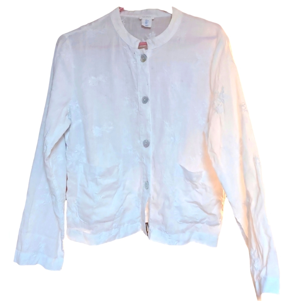 Sigrid Olson Linen Summer Jacket